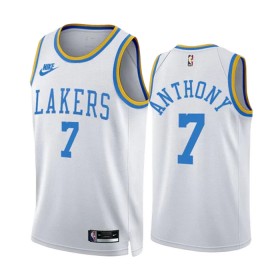 Maillot Basket Homme Los Angeles Lakers Carmelo Anthony 7 2022-23 Classic Edition Blanc Swingman